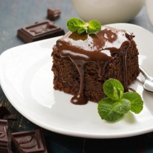 Classic chocolate weed brownies with frosting