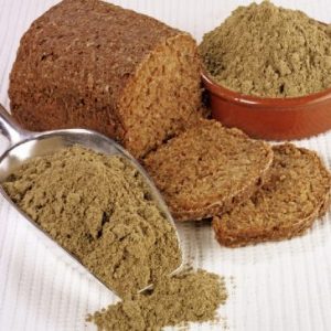 Cannabis hemp bread